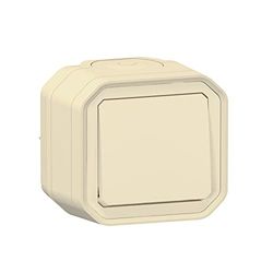 Legrand - El interruptor bidireccional o bidireccional impermeable Plexo 10A se entrega completo para montaje en superficie