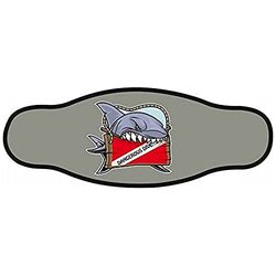 Best Divers Horlogebandje masker van neopreen, dubbele folie, Dangerous Dive