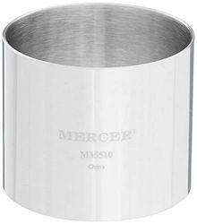 Mercer Culinary Stainless Steel Ring Mould, Stainless, 12.45 cm x 18.54 cm