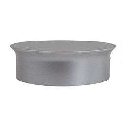 Kamino-Flam Bouchon pour Tuyau de Poêle en Acier Aluminé à Chaud, Tampon d’Obturation pour Conduit de Cheminée Ø 150 mm, Bouchon pour Té Tampon Isolé, Résistant à la Chaleur, Profondeur: env. 48 mm