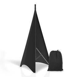 Pyle pscrimw2 Universal saia de tule de luz tripé suporte Trim DJ altifalante – preto