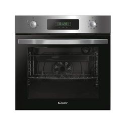 Candy Idea FIDC X625 L, forno multifunzione, 70 l, 1 vassoio e 2 griglie, ventilatore radiale, pulizia acquattiva, convezione, 8 funzioni, display timer e telecomandi, porta doppia vetro, inox e nero