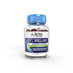 Arkorelax® Sommeil Gummies - Complément alimentaire pour endormissement rapide et sommeil de qualité - Sans dépendance - 30 comprimés