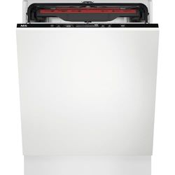 AEG FSB64907Z Lavavajillas Integrable, 60 cm, 14 Cubiertos, Secado AirDry, Brazo Aspersor Satélite, Cristalería, 7 Programas, 3 Temperaturas, 44 dB(A), Conexión Wifi, Serie 6000, Clase C