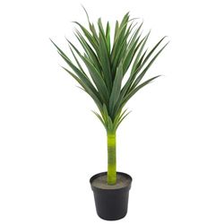 Leaf Kunstmatige Yukka-plant, 90 cm, groen