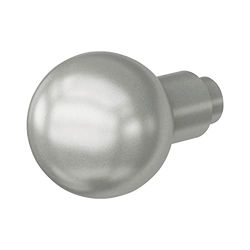 MARCHESI 4125 /16MM Punzón de botón en Forma de Bola, diámetro de 50 mm, 16 mm, Acero Inoxidable