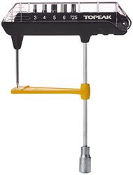 Topeak TPS-SP07 Combo Torq Wrench verktygssats, flerfärgad (svart/silver), en storlek,