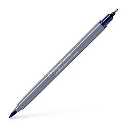 Faber-Castell Creative Studio Goldfaber Aqua Double marqueur bleu indanthrène pour art, artisanat, dessin, croquis, maison, école, université, coloriage