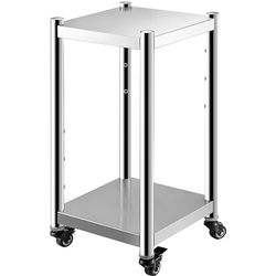 VEVOR Rijstwarmer standaard, zilver, 14 x 14 x 31 inch