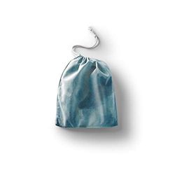 Bonamaison Impreso Algodón Bolsas con Cordón, Bolsa con Cordel para el Hogar y el Almacenamiento de Verduras, Bolso de Compras, Plegable, Ecologica, Reutilizables, Tamaño: 40x50 Cm