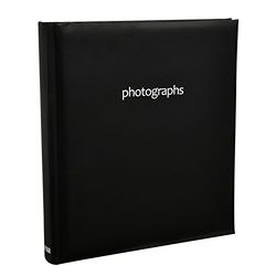 Arpan 5x7" slip in mémo Book Bound album photo pour photo 120- noir