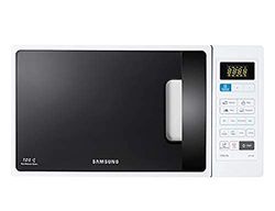 Samsung Forno a Microonde Grill GE73A/XET, Cottura Croccante, QuickDefrost, Microonde + Grill 750 W + 1150 W, 20L, 49l x 27,5h x 37p cm, Bianco