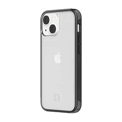 Incipio Organicore Clear hoes compatibel met Apple iPhone 13 Mini [100% composteerbaar & plantaardige materialen I 4,2 m valbestendig I Qi & MagSafe compatibel I Slanke Case] zwart/transparant