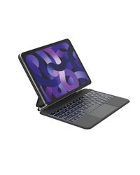 Belkin Tastiera Bluetooth Pro con custodia e supporto magnetico, tastiera iPad, controllo multi-gesto, fissaggio Apple Pencil, QWERTZ, tasti multimediali per iPad M4 Pro 11"