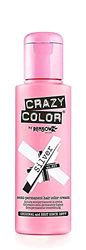 Renbow Crazy Color Semi-Permanent Hair Color Dye Silver 027-100 ml, per stuk verpakt (1 x 115 g)