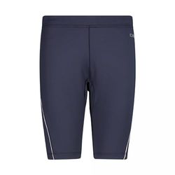 CMP - Pantaloncini Elasticizzati da Uomo, Black Blue, 46