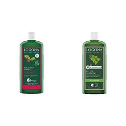 LOGONA Naturkosmetik Age Energy Shampoing bio 250 ml & Logona Pflege Shampoo Brennessel 250 ml