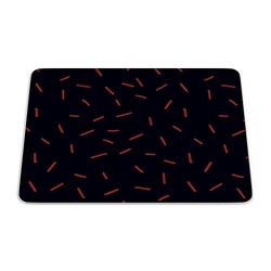 Bonamaison, Rectangle Pop Art Digital Printed Mouse Pad, Non-Slip Base, for Office and Home, Size: 22 x 18 cm
