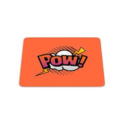 Bonamaison, Rectangle Pop Art Digital Printed Mouse Pad, Non-Slip Base, for Office and Home, Size: 22 x 18 cm