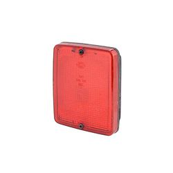 HELLA 2SA 003 236-041 Luz traseira - halogénio - 24 V - montagem exterior/montagem - cor da tulipa: vermelho - esquerda/direita