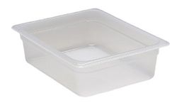 Cambro 24PP190 Lot de 6 casseroles en polypropylène Transparent 1/2 Profondeur 10,2 cm
