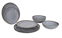 Bo -camp - Vajilla - Halo - 100% Melavine - 12 Zvikamu - Grey
