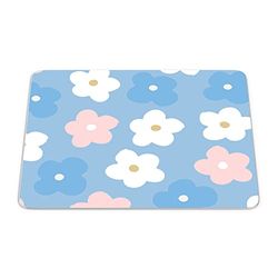 Bonamaison, Tapis de Souris Rectangle Imprimé Numériquement, Fond Antidérapant, pour Bureau et Maison, Taille: 22x18cm