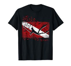 Snorkeling Bandiera Di Immersione Regalo Pesca Subacquea Maglietta