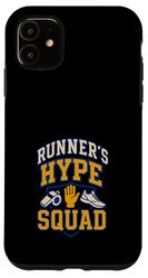 Maratona Sostenitore Race Day Cheer Squad Running Motivazione Custodia per iPhone 11