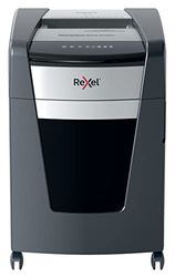 Rexel XP420+ Destructeur de Documents Coupe Croisée, Sécurité P4, Capacité 23-21 Feuilles (70-80 g/m²), Corbeille Amovible 60 Litres, Technologie Anti-Bourrage, Noir, Gamme Momentum Extra, 2021421XEU