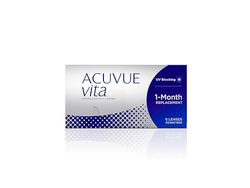 ACUVUE® VITA™ con tecnología HydraMax™ - Reemplazo Mensual - protección UV - 6 lentes