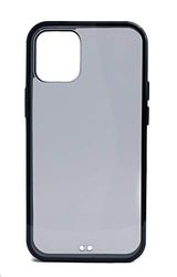 System-S Beschermhoes gemaakt van siliconen in zwart transparant hoesje voor iPhone 12 Mini