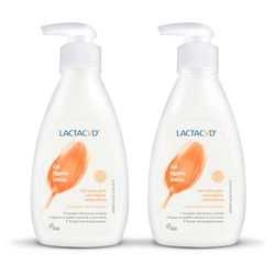 Lactacyd Gel de Higiene Íntima Diario, Ph Equilibrado, sin Jabón, 400 ml, Paquete de 2