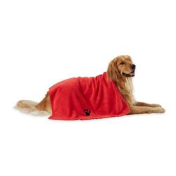 DII Bone essiccare Ultra Assorbente in Microfibra Pet Guanti da Bagno e Asciugamano