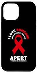 iPhone 15 Plus I Love Someone With Apert Syndrome Awareness Case