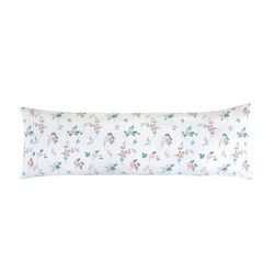 Elegant Comfort Juego de 2 Fundas de Almohada ultrasuaves de Pinta Floral, Microfibra de Calidad hotelera, 1500 Hilos, Suave y Lisa, Cierre de Cremallera Oculta, 2 Piezas, Funda de Almohada Corporal,