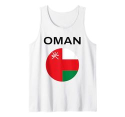 Bandiera dell'Oman Moderna Canotta