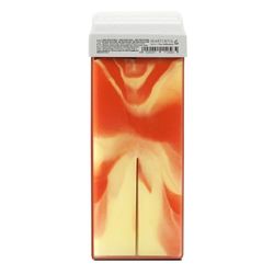 RESTASE | Cire dépilatoire liposoluble Roll On, avec huile d'argan et beurre de karité, Tous les types de peau, 100 ml, Made in Italy