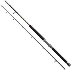 PENN Regiment III Boat , Fishing Rod, Spinning Rods, Sea - Boat Fishing,Saltwater Fishing Rod - Cod, Pollack, Conger, Ling, Skate, Sharks, Unisex, Black / Red, 2.13m