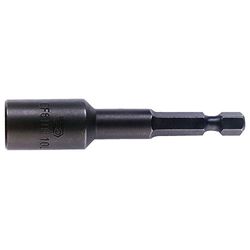 FACOM 1/4 inch steeksleutel met groef voor binnenzeskant bitmagnetisch, 7 mm, L 70 mm, 1 stuk, EF.6DM7L