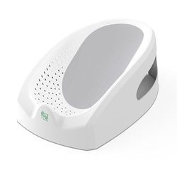 Ingenuity Easy Rinse Baby Bath – miękkie i wspierające siedzisko kąpielowe dla noworodka z antypoślizgową podstawą, perforowana konstrukcja i łatwy do czyszczenia materiał do zlewu lub wanny (do 6