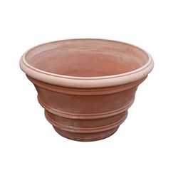 Biscottini Vasi terracotta grandi per piante 116x70x116 cm Made in Italy | Vaso grande da esterno artigianale