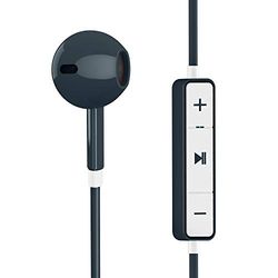 Energy Sistem Earphones 1 Bluetooth (Bluetooth, in het oor, oproepbediening, 5 uur batterij, platte kabel) - grafiet zwart