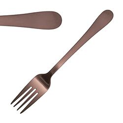 Olympia Cyprium Copper Dessert Fork Innovative Design with New Useful Features