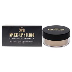 Gold Reflecting Powder Highlighter - Natural Make-Up Studio for Women 0.52 oz Highlighter