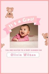 it's a Girl: A new birth notebook to record all the beautiful things that happen to him that day, with the possibility of sticking pictures of the ... birth memory so that when he grows up he ca