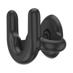 PopSockets: PopMount 2 - Support Mains Libres Multi-Surfaces pour Smartphones et Tablettes dans la Voiture, la Maison et Le Bureau - Black