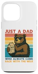 Papa Bear Just a Dad who always came back with the milk Custodia per iPhone 13 Pro Max