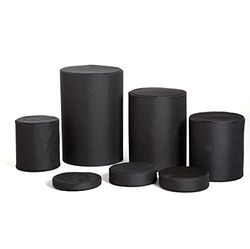 Manfrotto - Set di 4 pouf e cuscini per set fotografici Studio Props, borsa inclusa