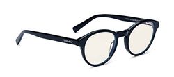 Bollé Safety PRBLOND10C LONDON Gafa de Lectura, 2 Contra, Lente de PC Incoloro, Tecnología PRB420, Bloqueador de la Luz Azul, Montura de Acetato Negra Brillante para Unisex